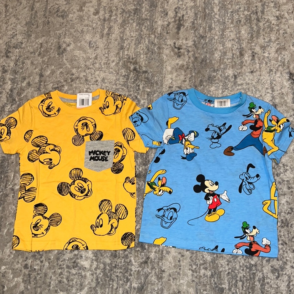 Bundle - NWT Toddler Boys Disney Shirts